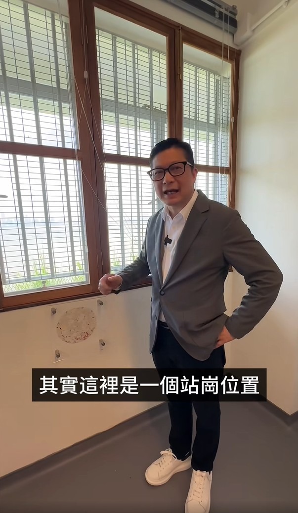 保安局局長鄧炳強去年10月在個人社交平台拍片，介紹流浮山警署活化成香港導盲犬學苑，讚揚有關服務非常有意義。