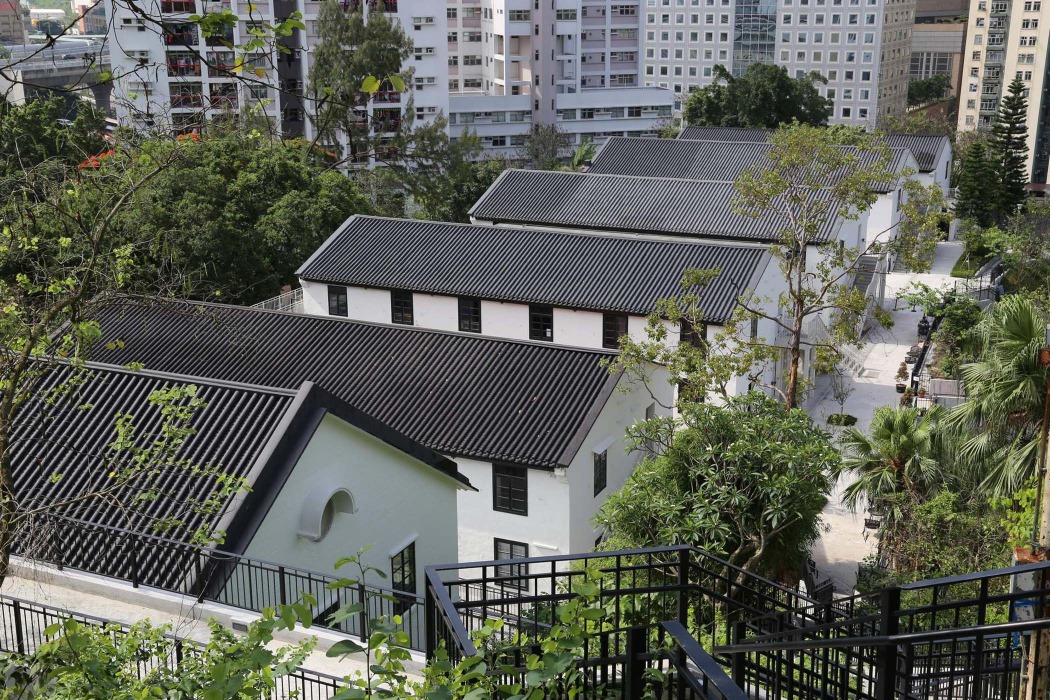 前荔枝角醫院活化而成的饒宗頤文化館屬於三級歷史建築 前荔枝角醫院活化而成的饒宗頤文化館屬於三級歷史建築