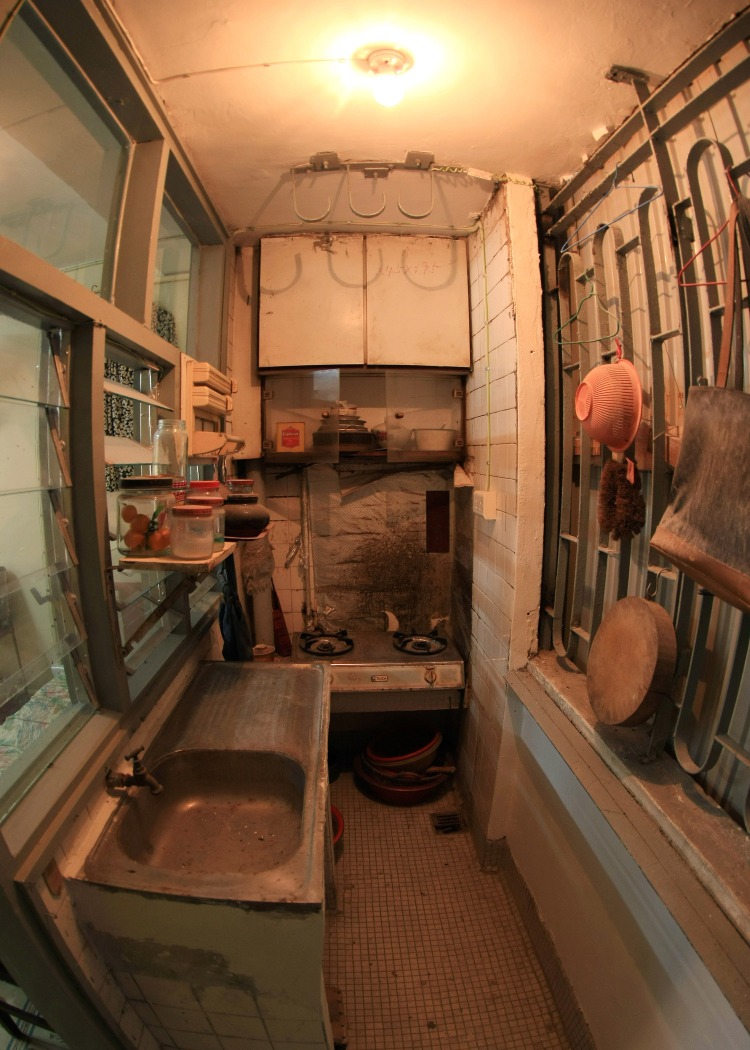 深水埗美荷樓的單位露台