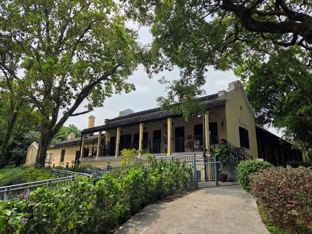 綠匯學苑由舊大埔警署活化而成