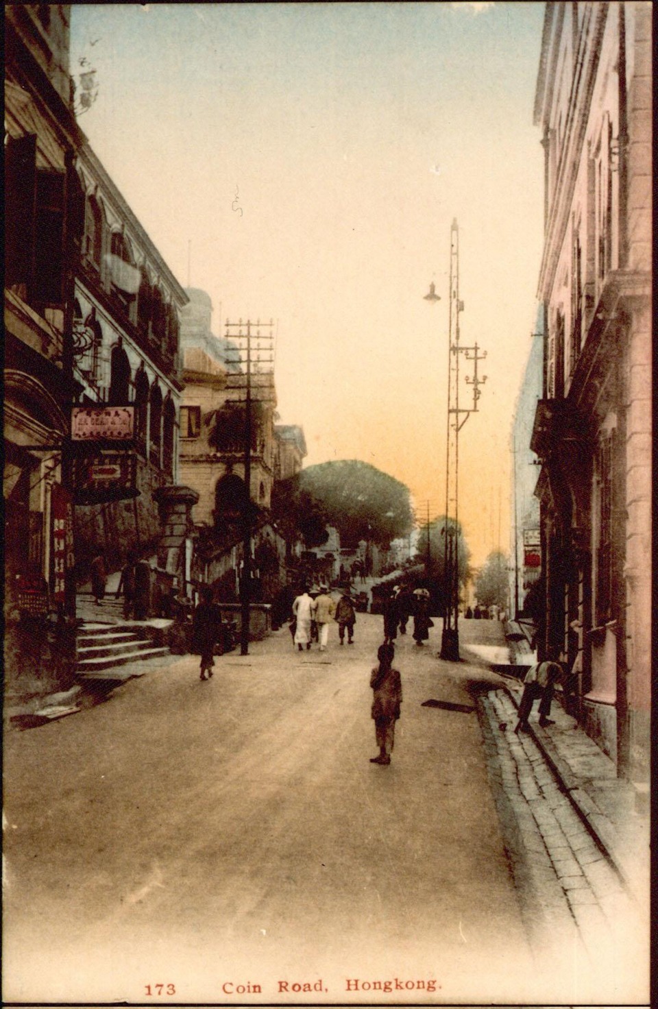 1920年代的半山堅道 1920年代的半山堅道