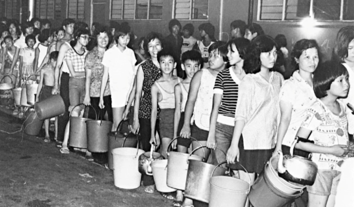 Water rationing was a frequent occurrence in the past.