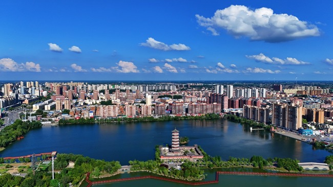 City view of Zhecheng