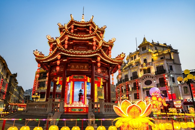 《給阿嬤的情書》帶動汕頭的旅遊業。圖為汕頭老城區小公園。