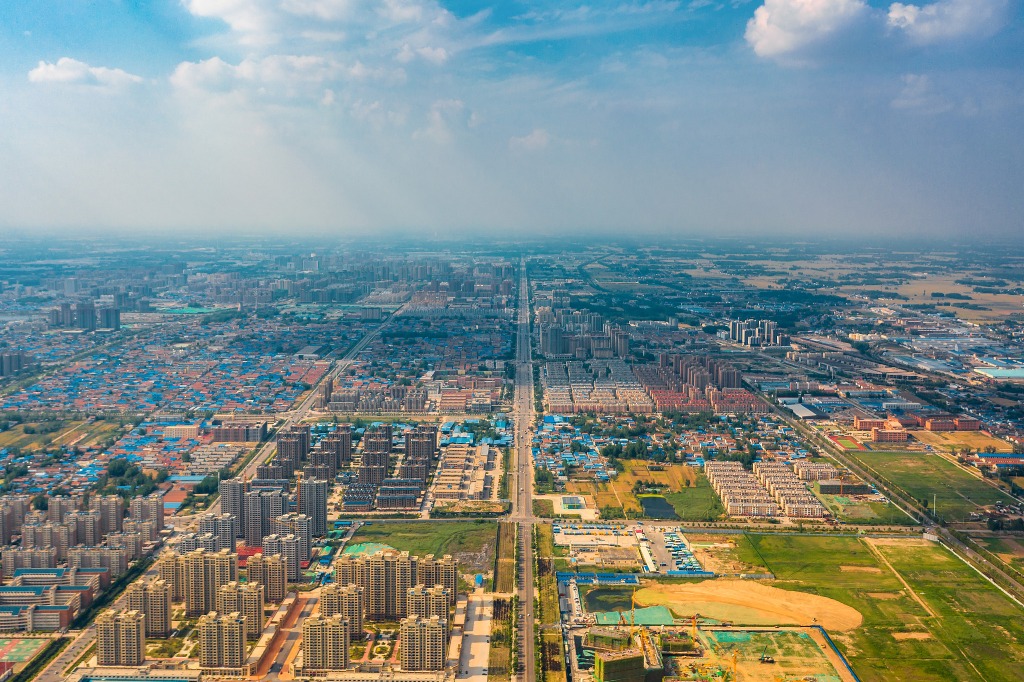 Aerial view of Cao County