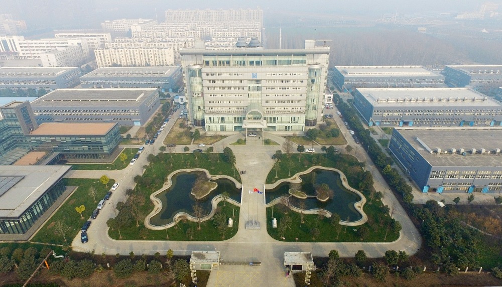 航拍河南瑞貝卡發製品股份有限公司