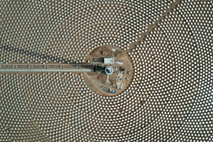 雙塔一機光熱發電站，能提高發電能力