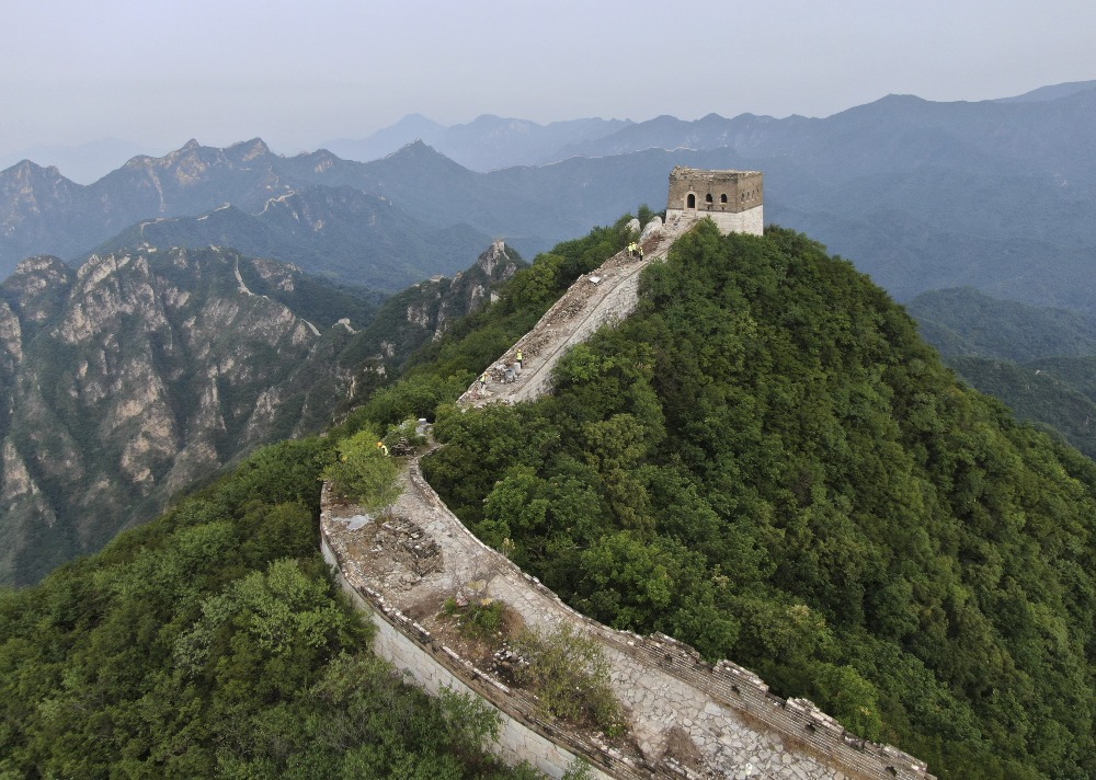 2024年起，北京懷柔的箭扣長城第五期保護修繕工程展開，程永茂擔任修繕工程的技術指導。