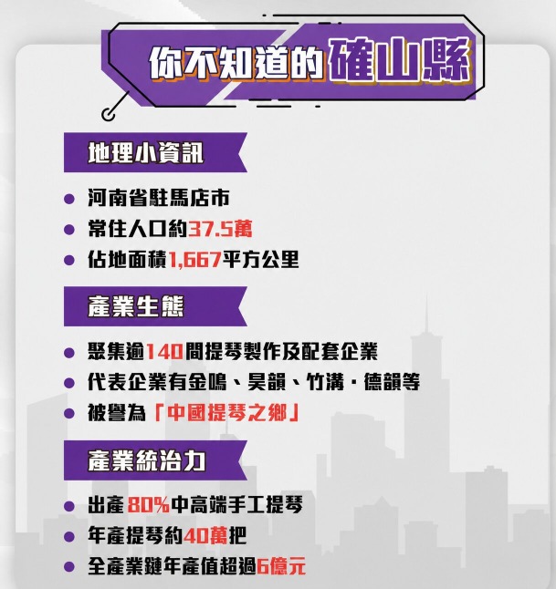 河南確山縣提琴產業小資訊