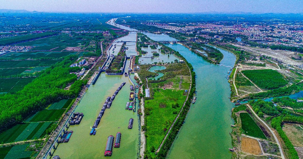 當代中國-超級工程-京杭大運河全線通水3