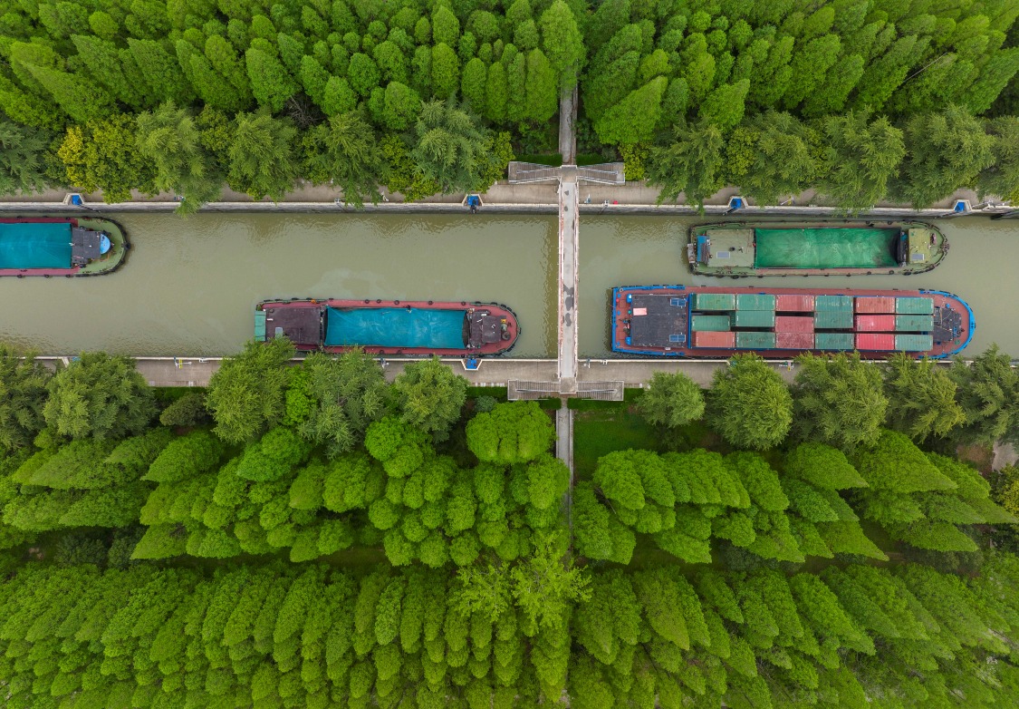 當代中國-超級工程-京杭大運河全線通水5