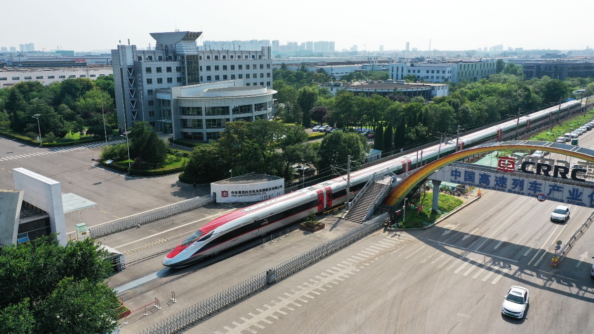 印尼雅萬高鐵-中國中車-山東青島下線