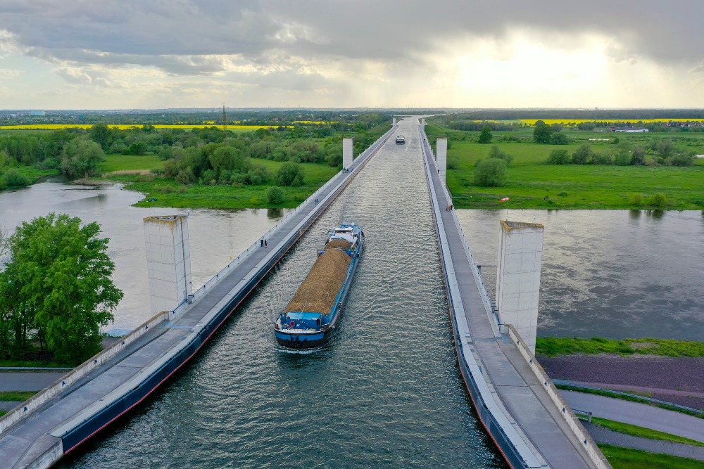 德國馬格德堡水橋-Magdeburg Water Bridge