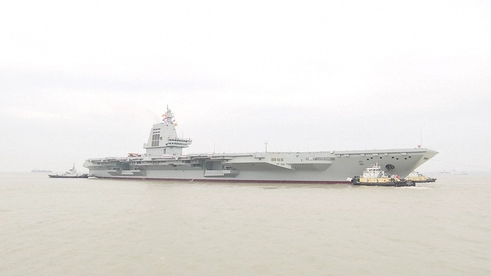 福建舰|出海首次航行试验 海试试什么?电磁弹射有多强? | 军事技术 | 中国科技 | 当代中国
