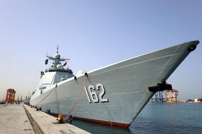 訪問香港的「南寧艦」2023年曾執行蘇丹撤僑任務。