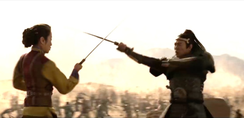 楊紫瓊與李連杰在《盜墓迷城3》