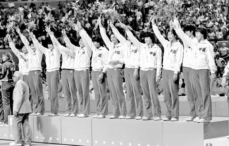 1984年洛杉磯奧運贏得金牌。（網上圖片）