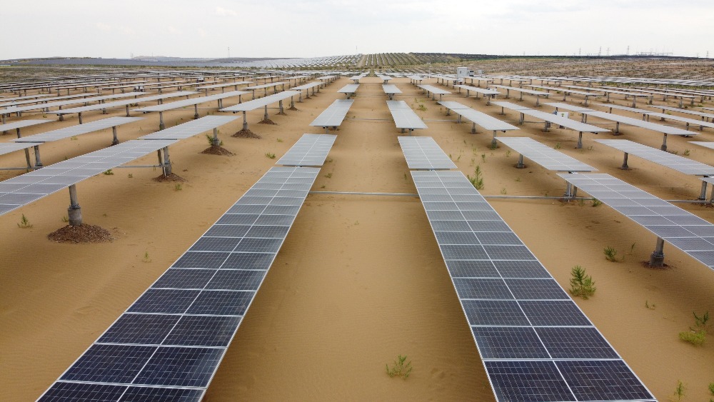 當代中國-沙漠綠化帶-治沙企業