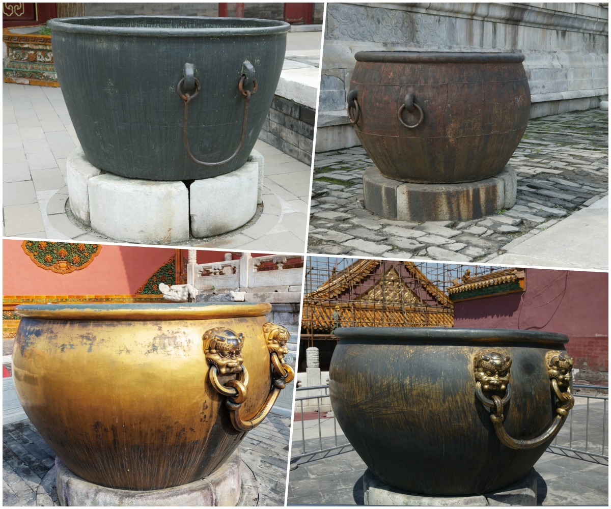 Beijing Forbidden City Water Vat Dimensions