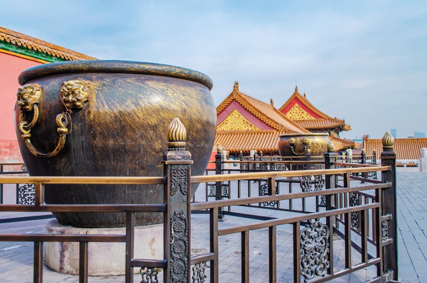 北京故宮水缸
