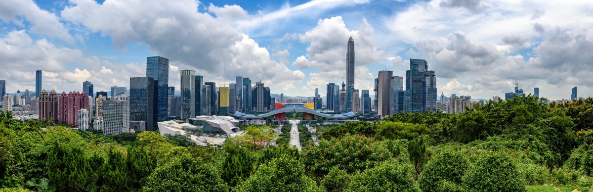 粵港澳大灣區；深圳市人民政府大樓