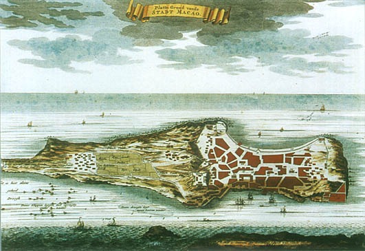 16世紀澳門地圖