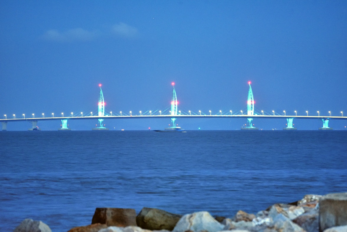 港珠澳大橋江海橋