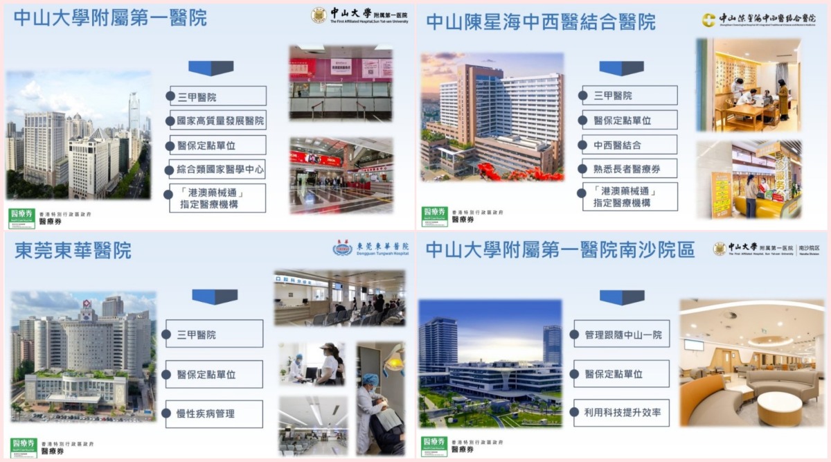 長者醫療券大灣區試點計劃 長者醫療券大灣區試點計劃