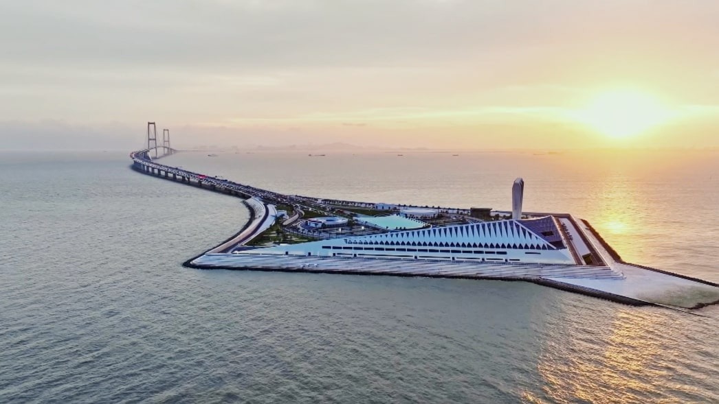 Shenzhen-Zhongshan Link West Artificial Island