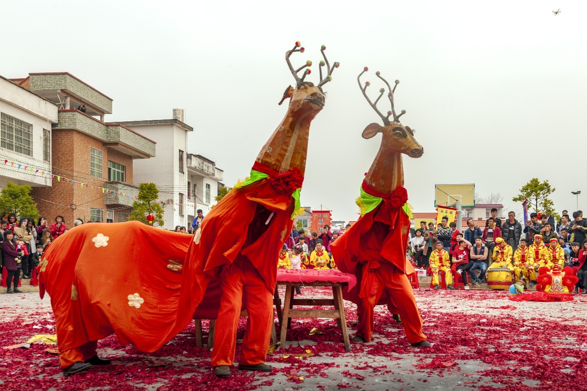 廣東非遺馬習俗-清遠舞馬鹿