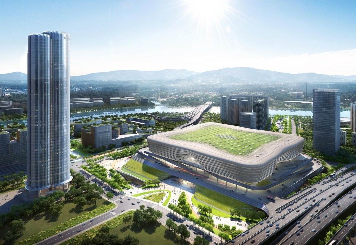 新皇崗口岸主體結構完成