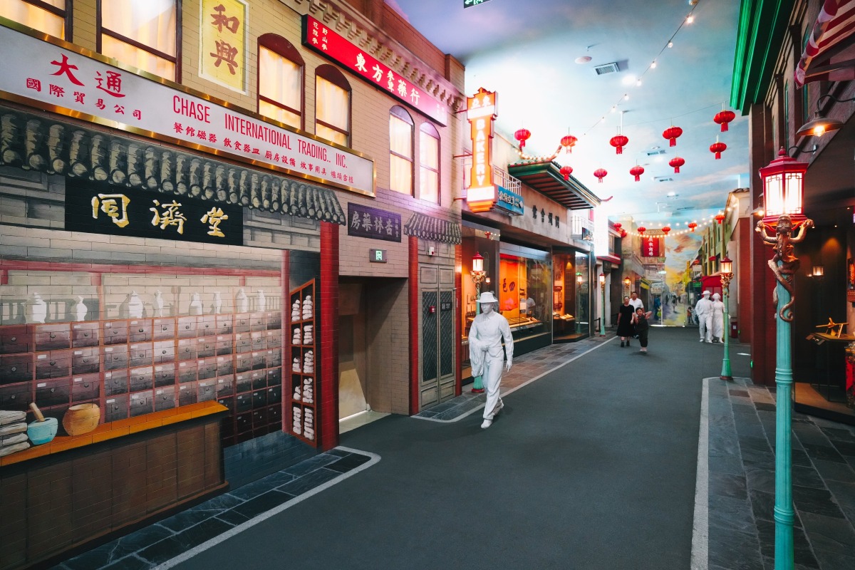 中國僑都華僑華人博物館記錄華僑在外打併的歷史及成就