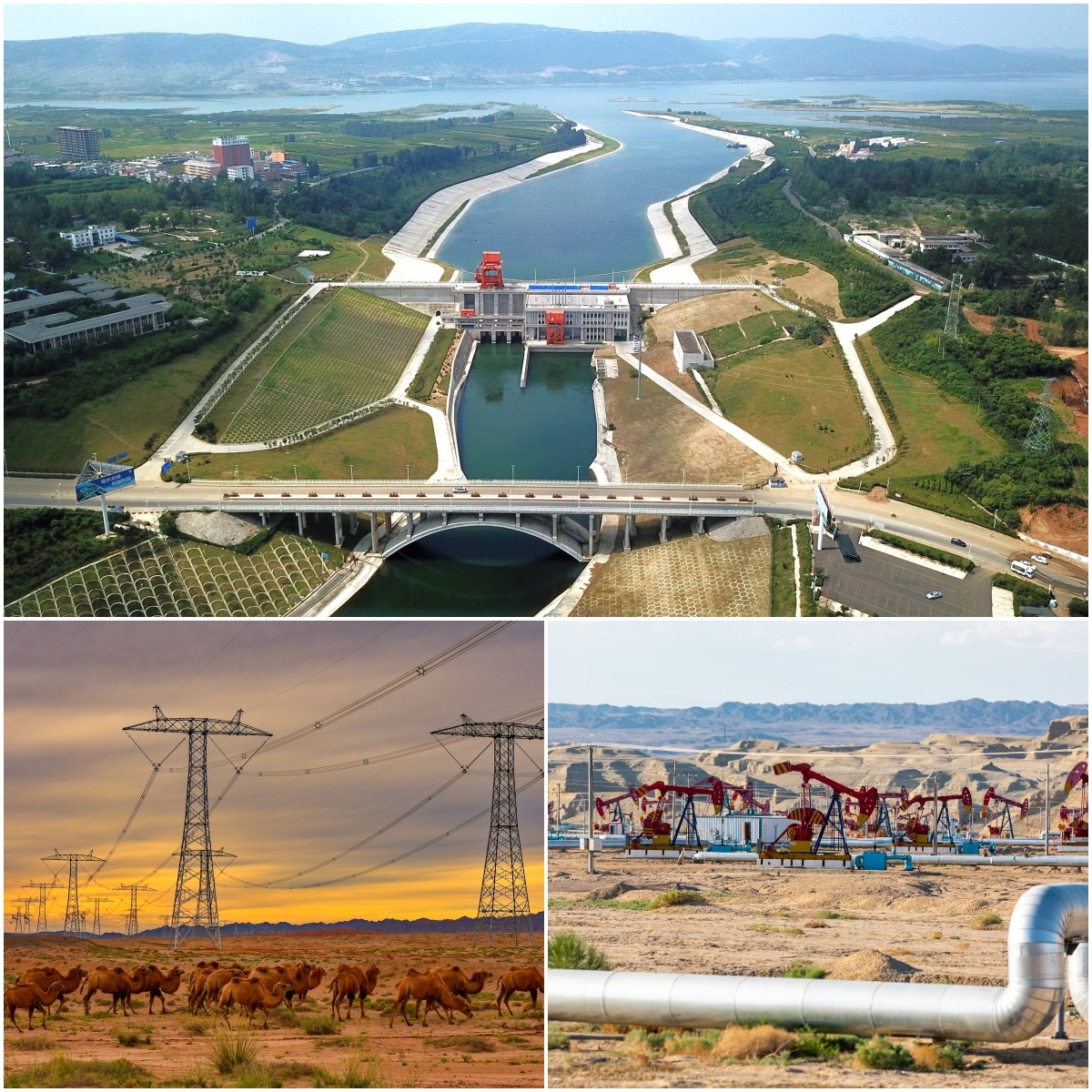 The West-to-East Gas Pipeline Project, West-to-East Power Transmission Project, and South-to-North Water Diversion Project are all major projects for China to promote coordinated regional development.