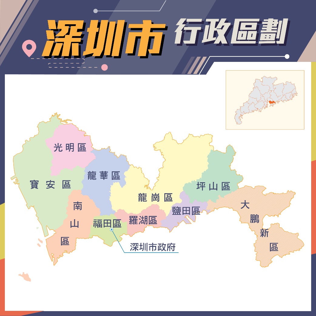 深圳市行政區劃