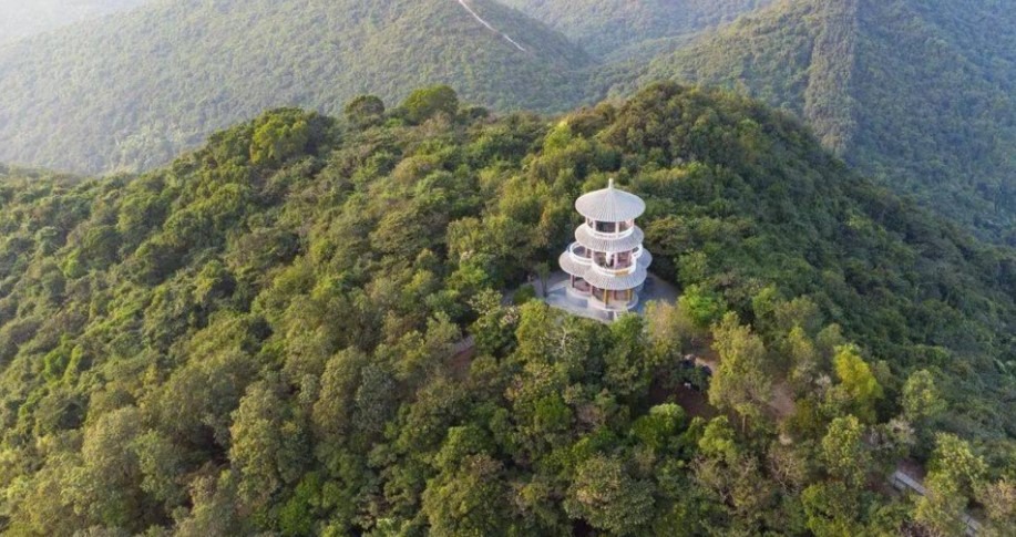 五园连通-梅林山公园 深圳“五园连通”行山径全长17公里,连接5大公园,是深圳“山海连城”计划第一批完成的公园群项目。