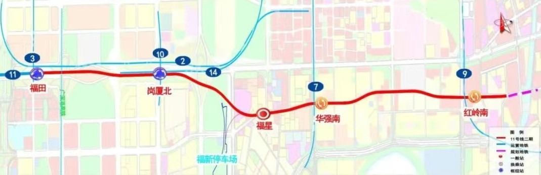 2025年，深圳地铁再度提速！先后有6条新线（段）开通，织网密度和客流量均稳居全国第一。