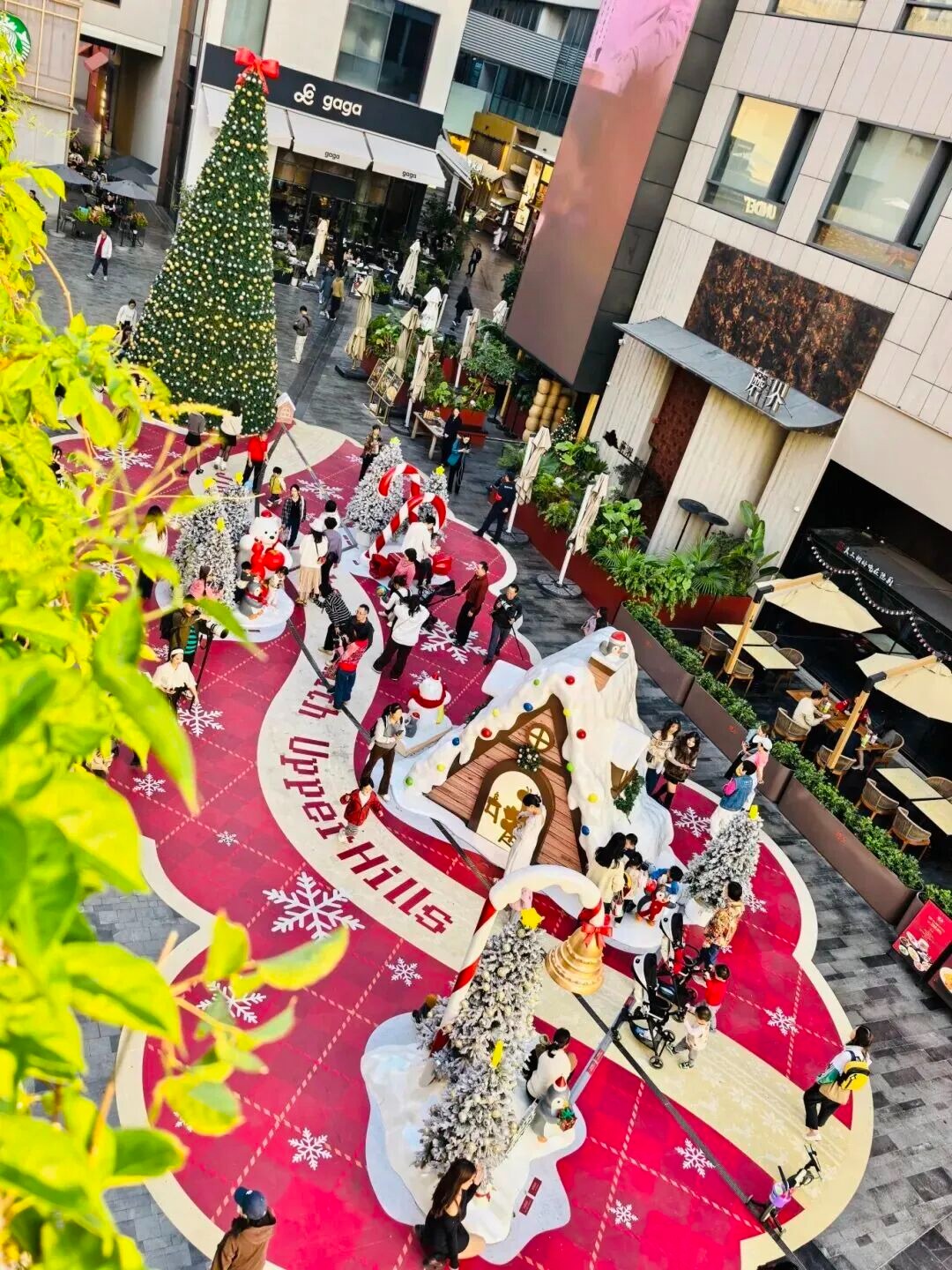 深圳飘雪地图-深业上城