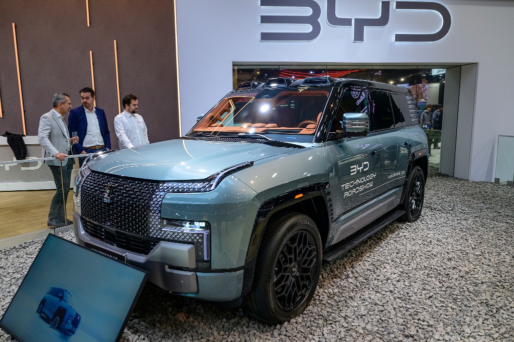 比亞迪純電動車登頂全球第一