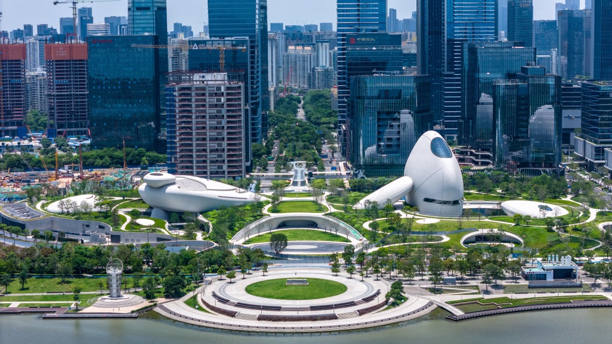 深圳中國文化展-深圳灣文化廣場 深圳中國文化展-深圳灣文化廣場外貌
