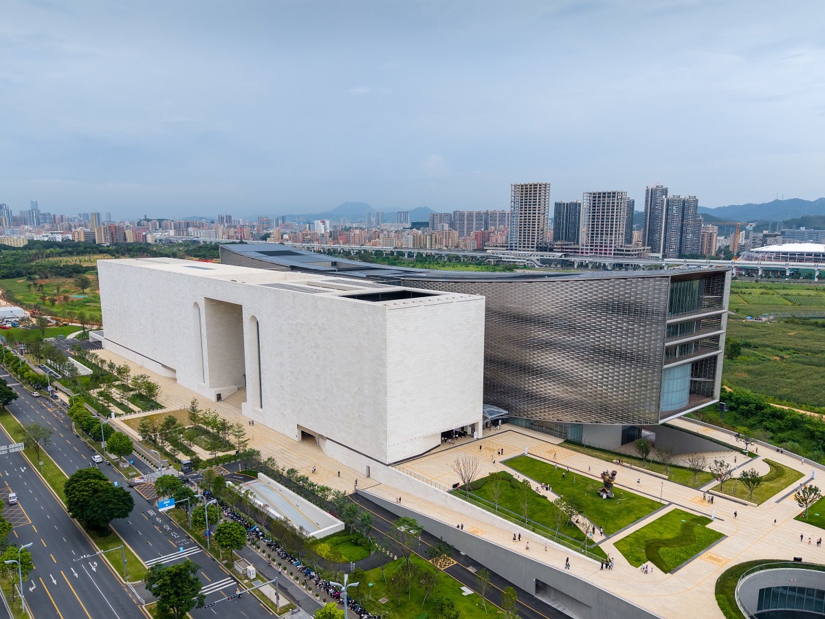 深圳中國文化展-深圳國際美術館外貌 深圳中國文化展-深圳國際美術館外貌