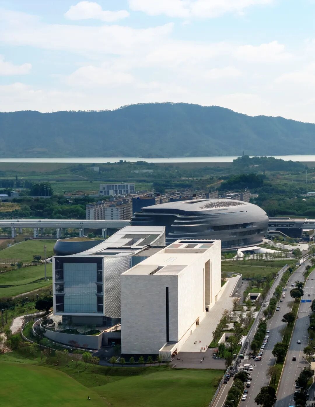 深圳國際美術館與深圳科學技術館
