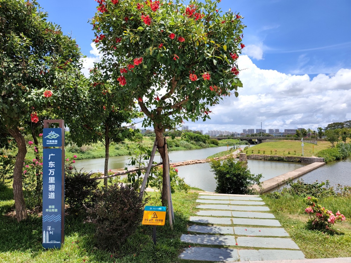 廣東萬里碧道坪山段 坪山自然博物長廊