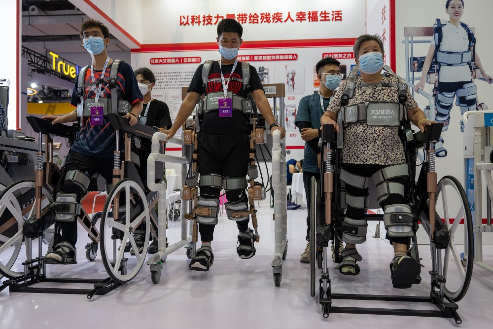 外骨骼機械人-北京世界機械人博覽會