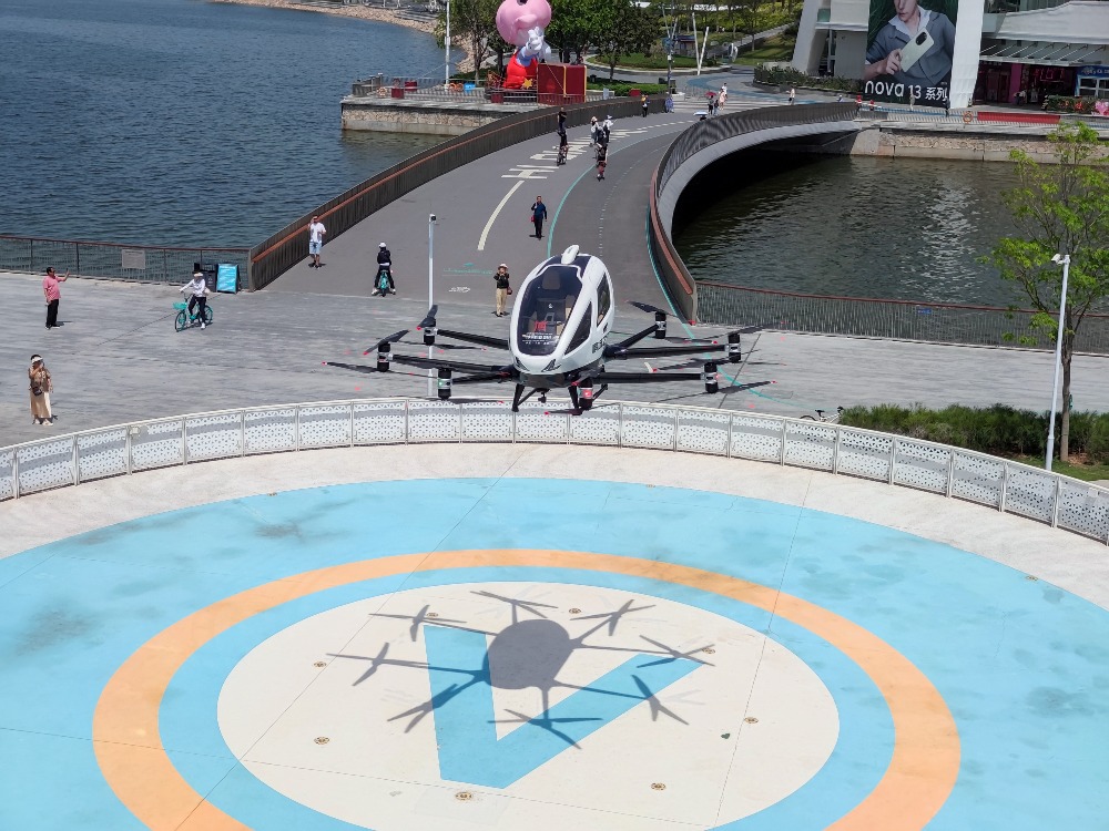 Electric VTOL Aircraft in Shenzhen