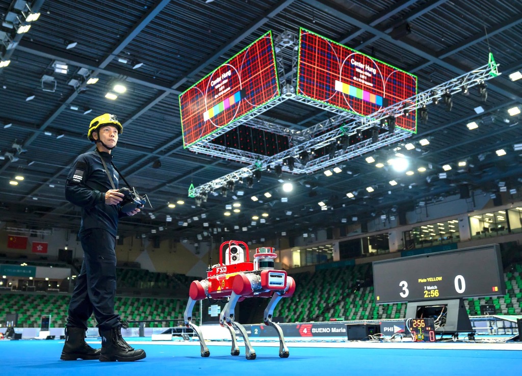 消防处国产机械犬