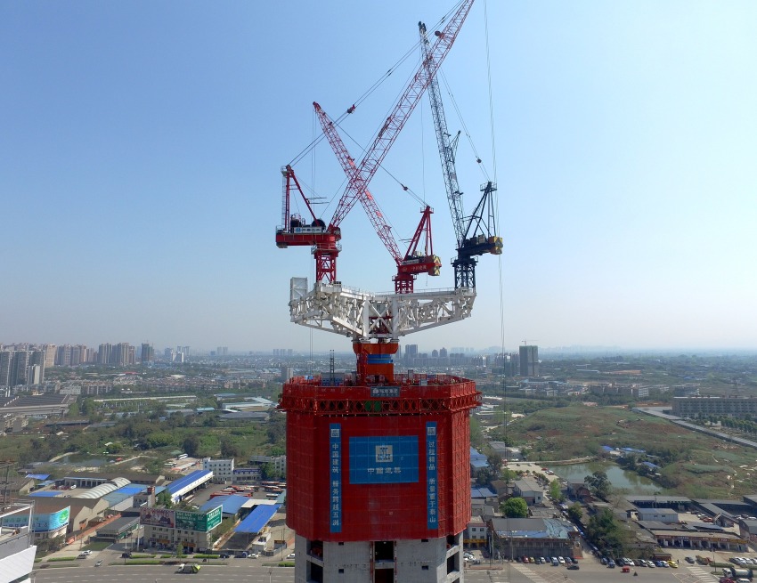 sky building machine