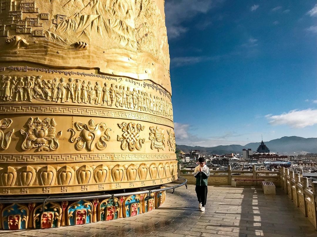 當代中國-中國旅遊-中國文化-雲南-香格里拉-松贊林寺-2