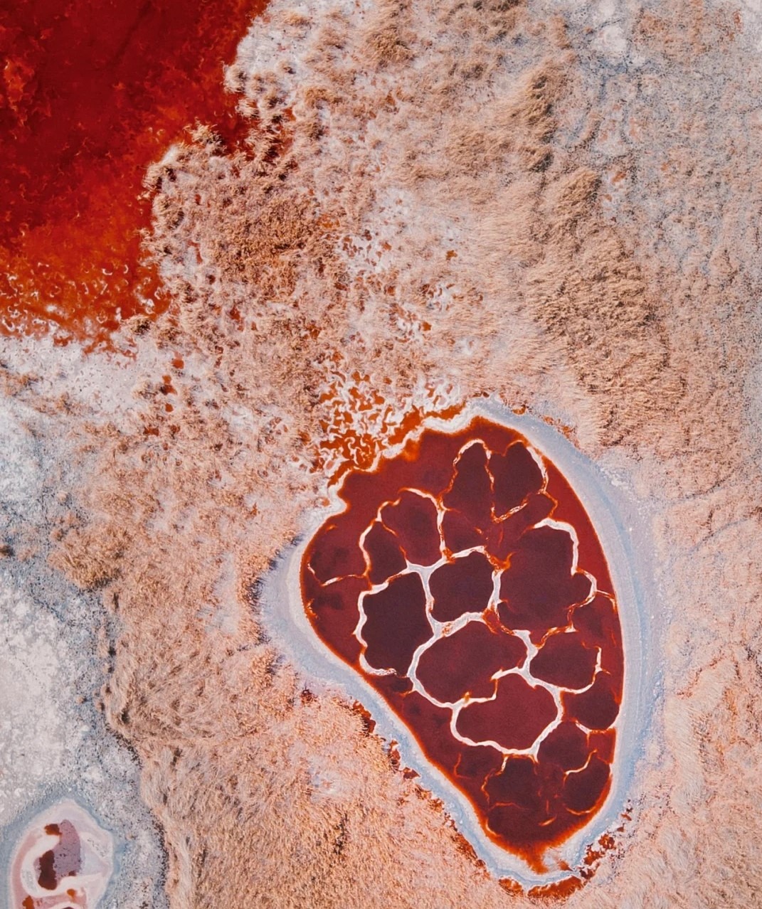 Modern China-China Travel-Coloured Lakes-Qinghai-Inner Mongolia-Salt Lakes