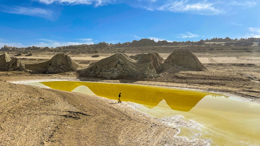 Modern China-China Travel-Coloured Lakes-Qinghai-Inner Mongolia-Salt Lakes