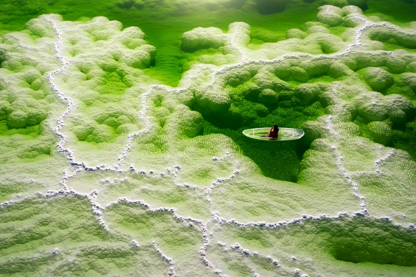 Modern China-China Travel-Coloured Lakes-Qinghai-Inner Mongolia-Salt Lakes
